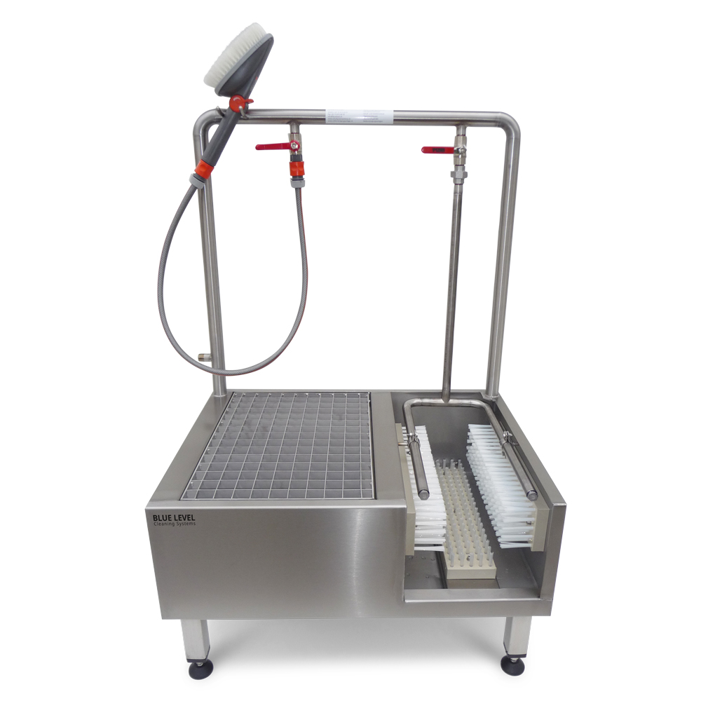 Stainless steel boot washer Pro