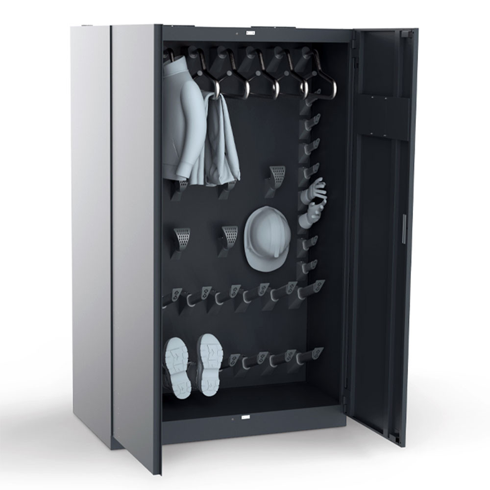 Armoire séchante pour vêtements de travail et casques 8 à air chaud
