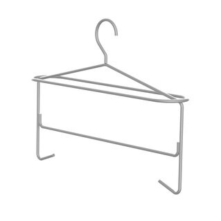 Clothes hangers for a drying cabinet