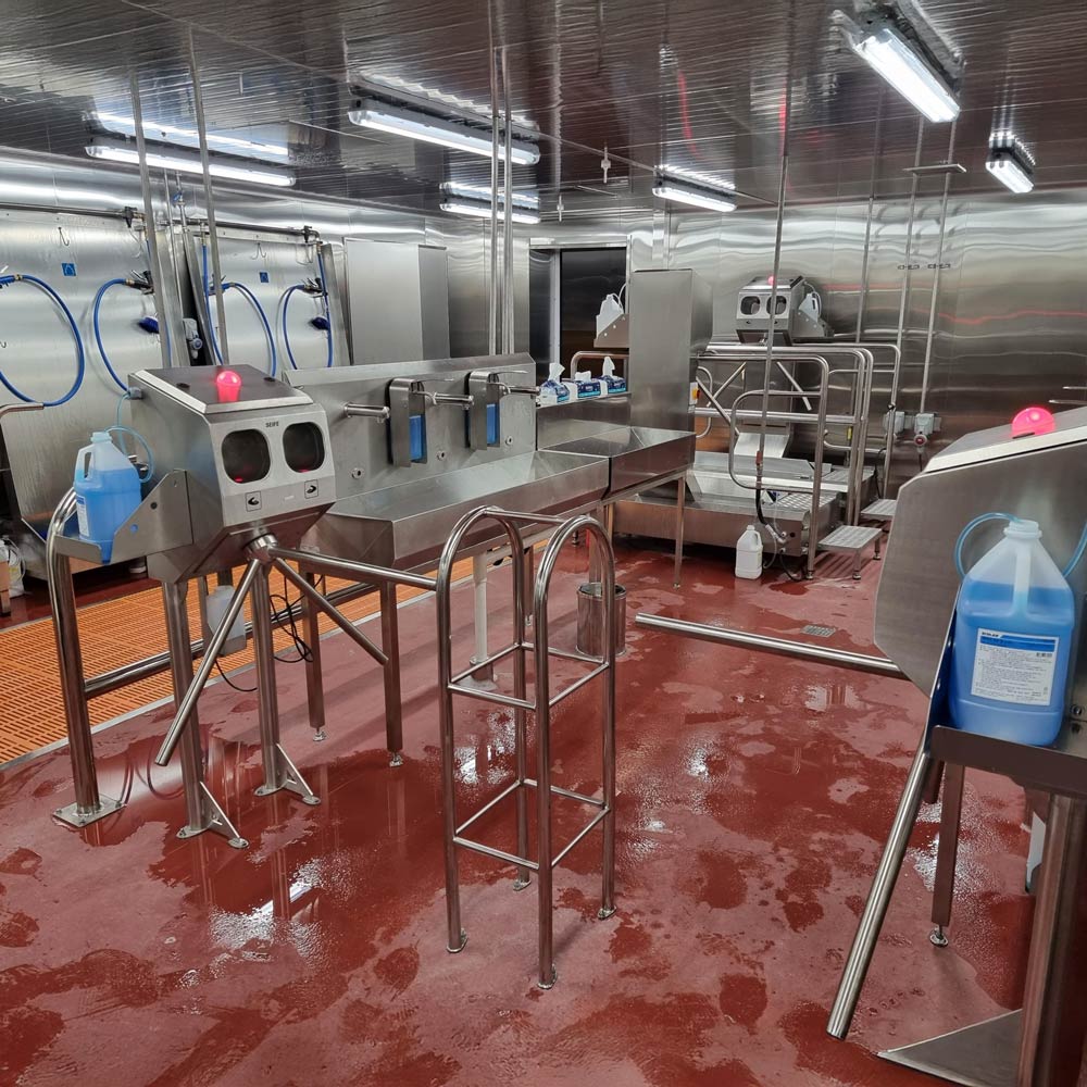 Eingangskontrolle Hygieneschleuse ECO – Bild 3
