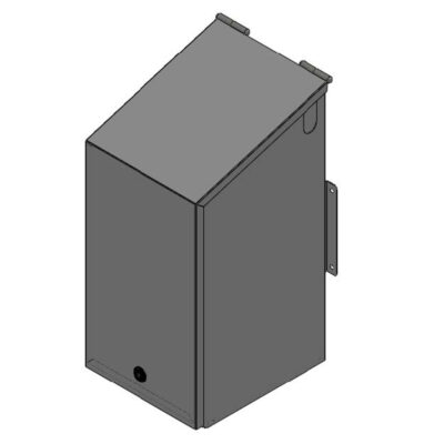 Lockable canister holder for 1 x 20/25 L