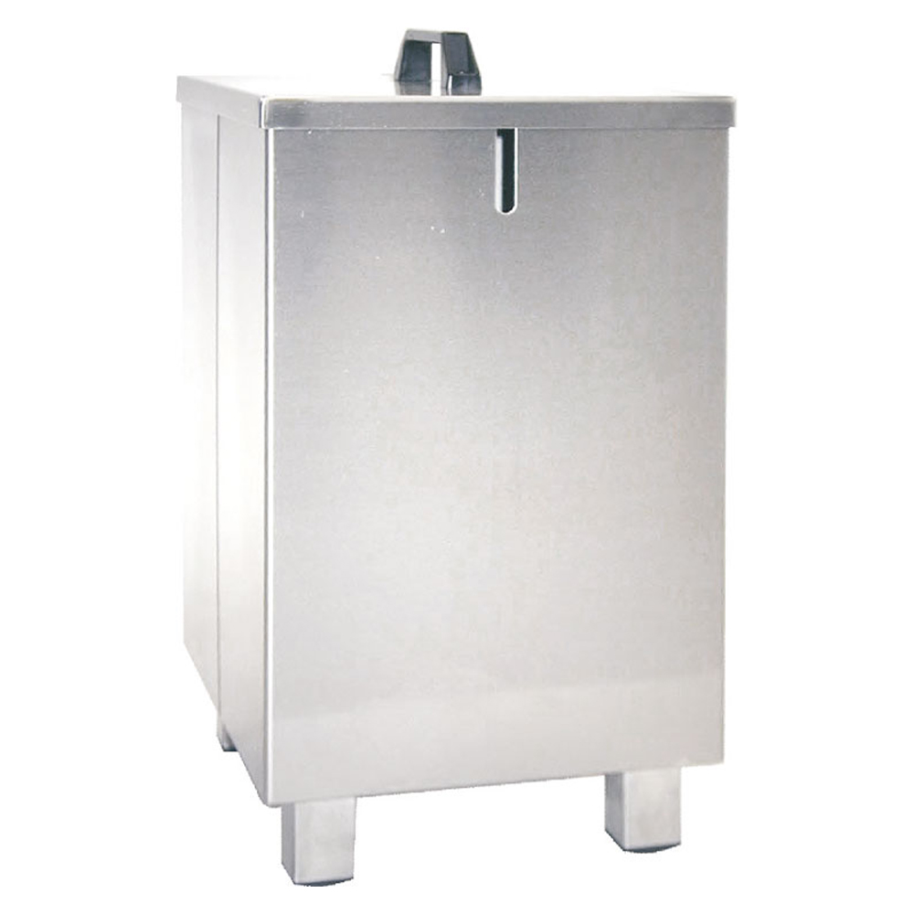 Lockable canister holder for 1 x 24 L - stand with lid