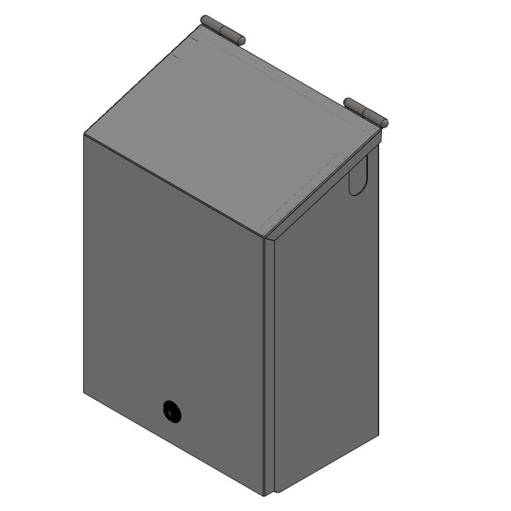 Lockable canister holder for 2 x 5 L - Image 4