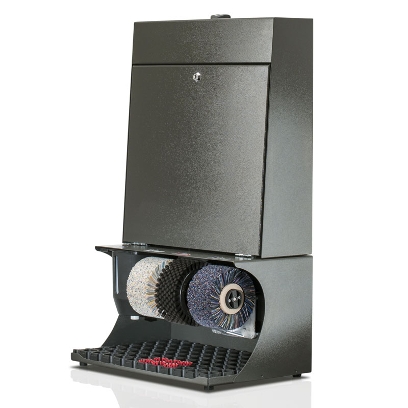 Ronda automatic shoe shine machine