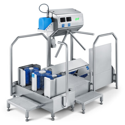 Sas d’hygiène PRO Compact avec lavage des bottes