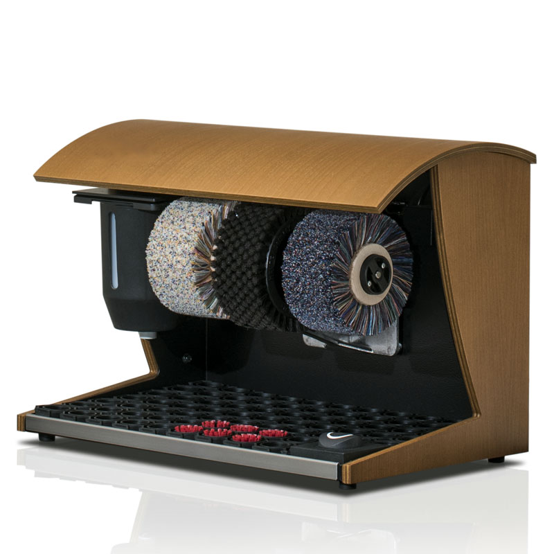 Nature shoe shoe shine machine