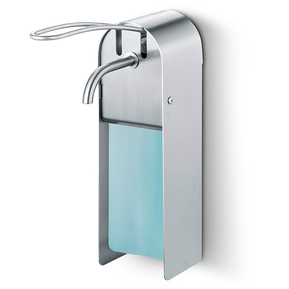 Soap and hand sanitizer dispensers