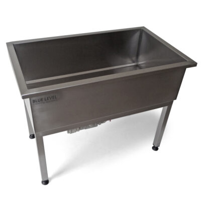 Stainless steel workshop sink