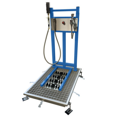 Station de lavage de chaussures de travail version encastrable extra-plate
