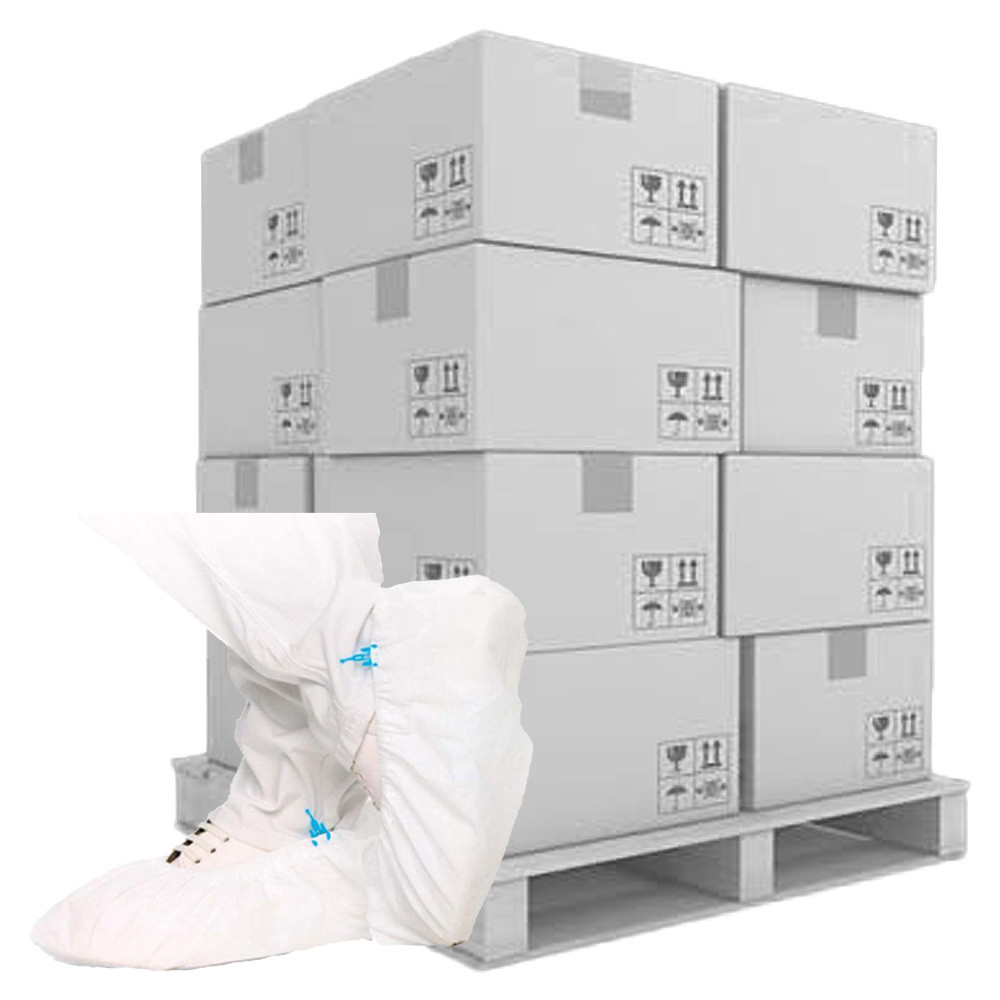 À partir de 10 cartons = 8 000 paires de couvre-chaussures très antidérapants