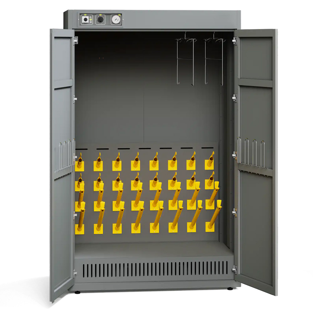 Hot-air drying cabinet for 8 complete sets of workwear - Image 2