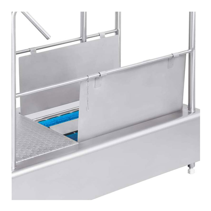 Hygiene station with hand washing and disinfection and folded paper towel dispenser - Image 2