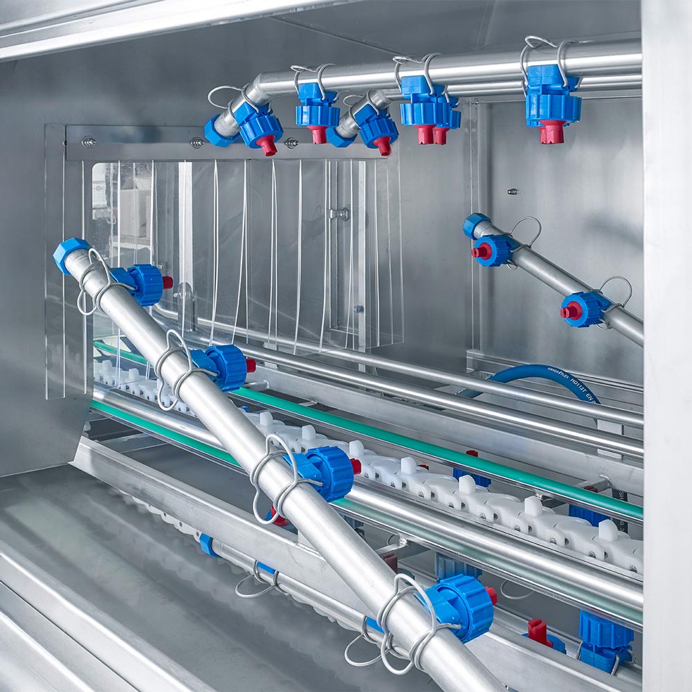 Installation de lavage de caisses Euro-Norm pour 350 caisses par heure - Image 5