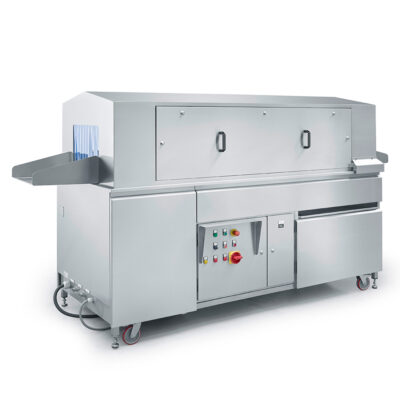 Installation de lavage de caisses Euro-Norm pour 350 caisses par heure
